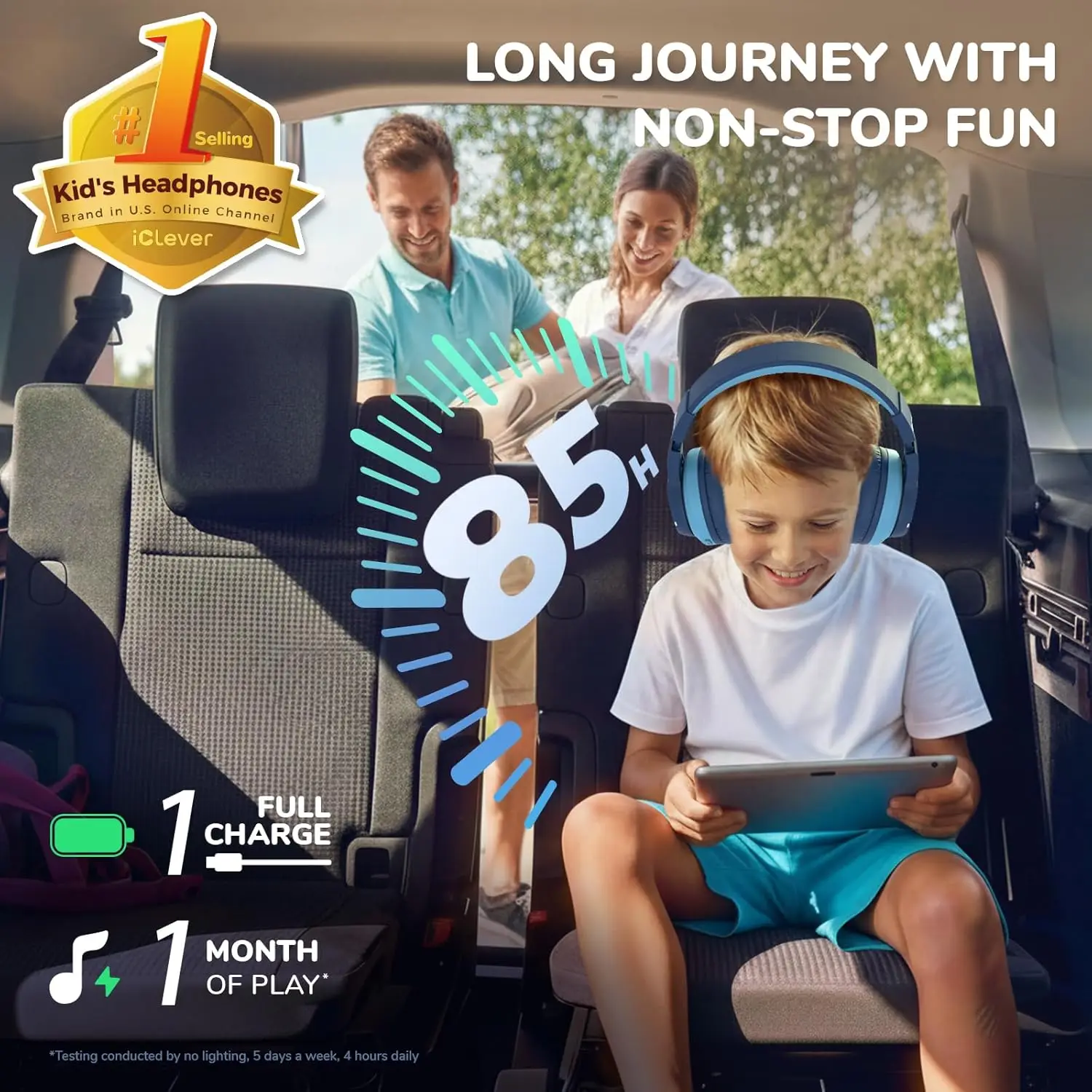 iClever BTH12 Kids Bluetooth H - огляд і ціна Wired Earphone Lightning
