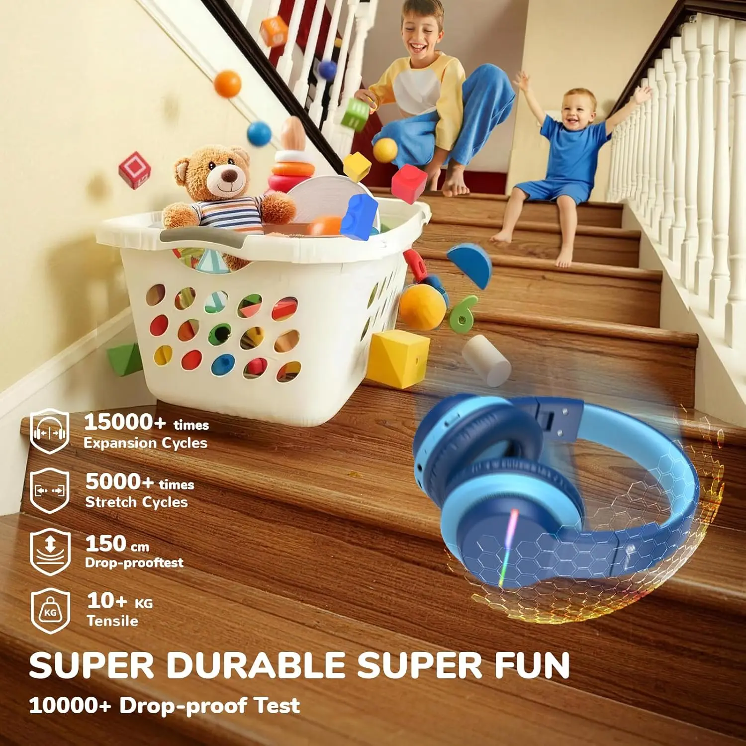 iClever BTH12 Kids Bluetooth H - огляд і ціна Wired Earphone Lightning