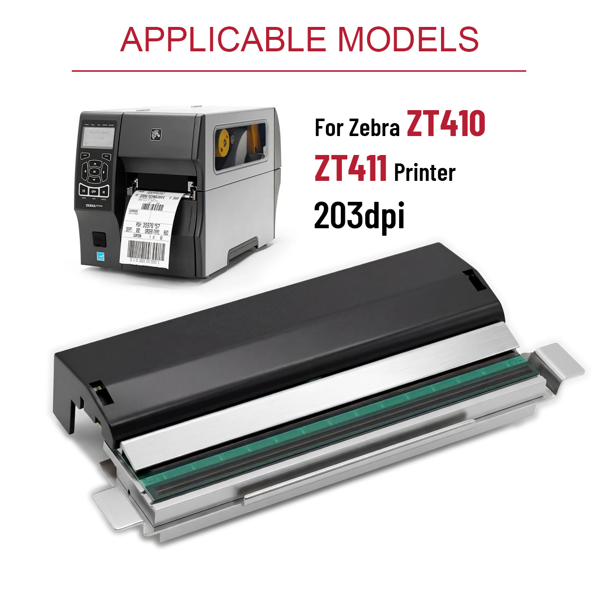 203dpi Thermal Printhead for Z - огляд і ціна Zebra Tablet Accessories